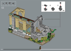 LEGO 10316 instructions page 58 – build guide