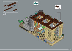 LEGO 10316 instructions page 69 – build guide