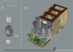 LEGO 10316 instructions page 74 – build guide