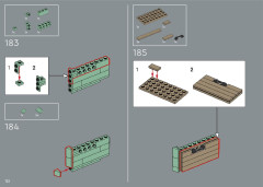 LEGO 10317 instructions page 122 – build guide
