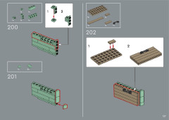LEGO 10317 instructions page 127 – build guide