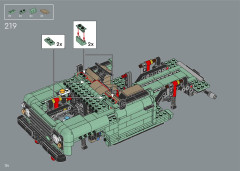 LEGO 10317 instructions page 134 – build guide