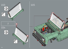 LEGO 10317 instructions page 136 – build guide