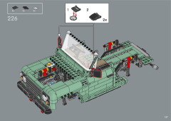 LEGO 10317 instructions page 137 – build guide