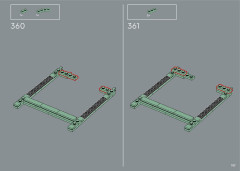 LEGO 10317 instructions page 197 – build guide