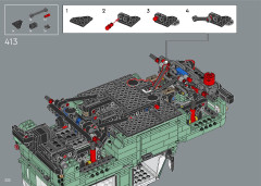 LEGO 10317 instructions page 222 – build guide