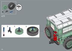 LEGO 10317 instructions page 228 – build guide