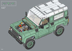 LEGO 10317 instructions page 244 – build guide