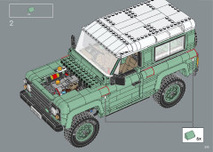 LEGO 10317 instructions page 293 – build guide