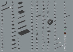 LEGO 10317 instructions page 308 – build guide