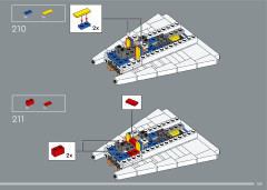 LEGO 10318 instructions page 129 – build guide
