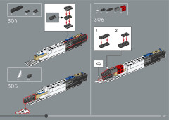 LEGO 10318 instructions page 187 – build guide
