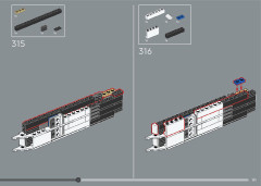 LEGO 10318 instructions page 191 – build guide