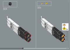 LEGO 10318 instructions page 195 – build guide