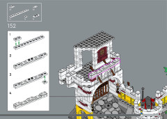 LEGO 10320 instructions page 131 – build guide