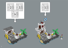 LEGO 10320 instructions page 2 – build guide