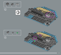 LEGO 10320 instructions page 11 – build guide
