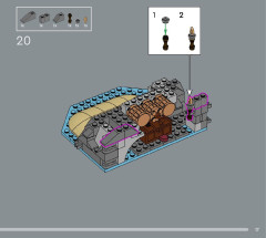 LEGO 10320 instructions page 17 – build guide