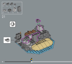LEGO 10320 instructions page 18 – build guide