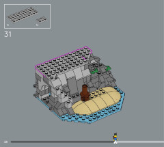 LEGO 10320 instructions page 28 – build guide