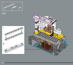 LEGO 10320 instructions page 42 – build guide