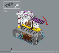 LEGO 10320 instructions page 43 – build guide