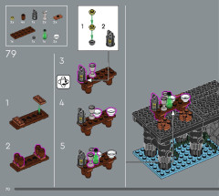 LEGO 10320 instructions page 70 – build guide