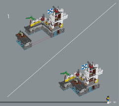 LEGO 10320 instructions page 121 – build guide