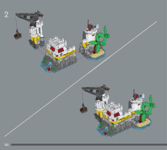 LEGO 10320 instructions page 122 – build guide