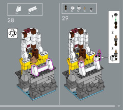 LEGO 10320 instructions page 17 – build guide