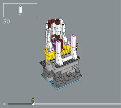LEGO 10320 instructions page 18 – build guide