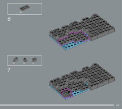 LEGO 10320 instructions page 43 – build guide