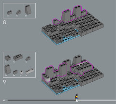 LEGO 10320 instructions page 44 – build guide