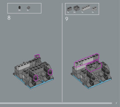 LEGO 10320 instructions page 7 – build guide