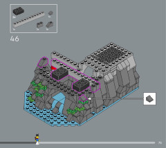 LEGO 10320 instructions page 75 – build guide