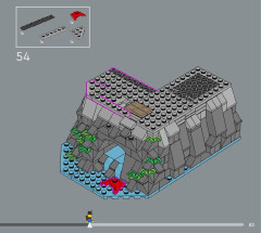 LEGO 10320 instructions page 83 – build guide