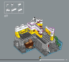 LEGO 10320 instructions page 99 – build guide