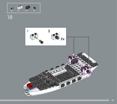 LEGO 10320 instructions page 27 – build guide