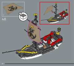 LEGO 10320 instructions page 52 – build guide