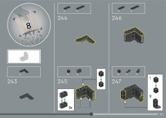 LEGO 10321 instructions page 125 – build guide