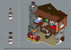 LEGO 10325 instructions page 130 – build guide