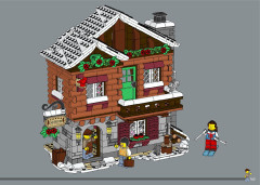 LEGO 10325 instructions page 163 – build guide