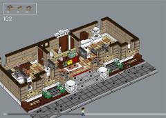 LEGO 10326 instructions page 100 – build guide