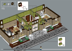 LEGO 10326 instructions page 114 – build guide