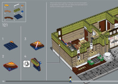 LEGO 10326 instructions page 120 – build guide