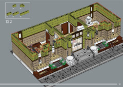 LEGO 10326 instructions page 121 – build guide