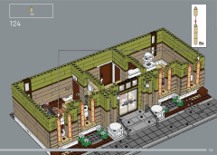 LEGO 10326 instructions page 123 – build guide