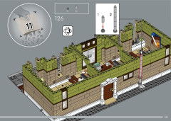 LEGO 10326 instructions page 125 – build guide