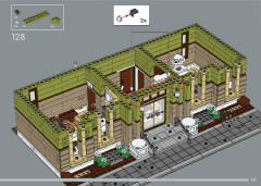 LEGO 10326 instructions page 127 – build guide