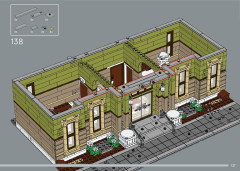 LEGO 10326 instructions page 137 – build guide